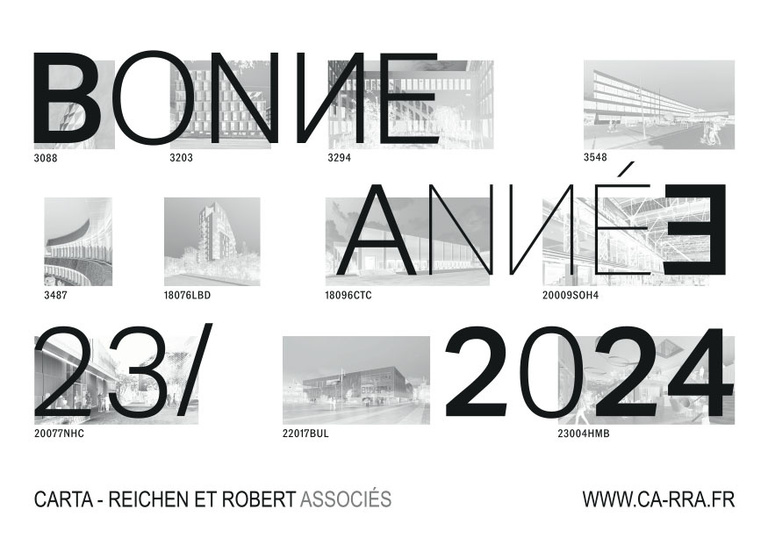 Carta - Reichen et Robert Associés - HAPPY NEW YEAR 2024 !