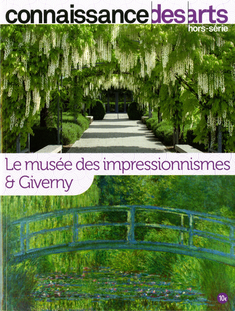 Carta - Reichen et Robert Associates - Special issue No. 857 of Connaissance des Arts on the Impressionism museum in Giverny, created by the firm